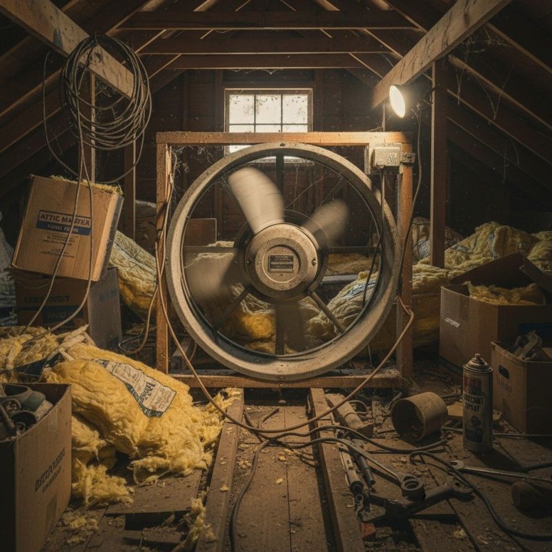 Attic Exhaust Fan Repair in Prescott Valley, AZ