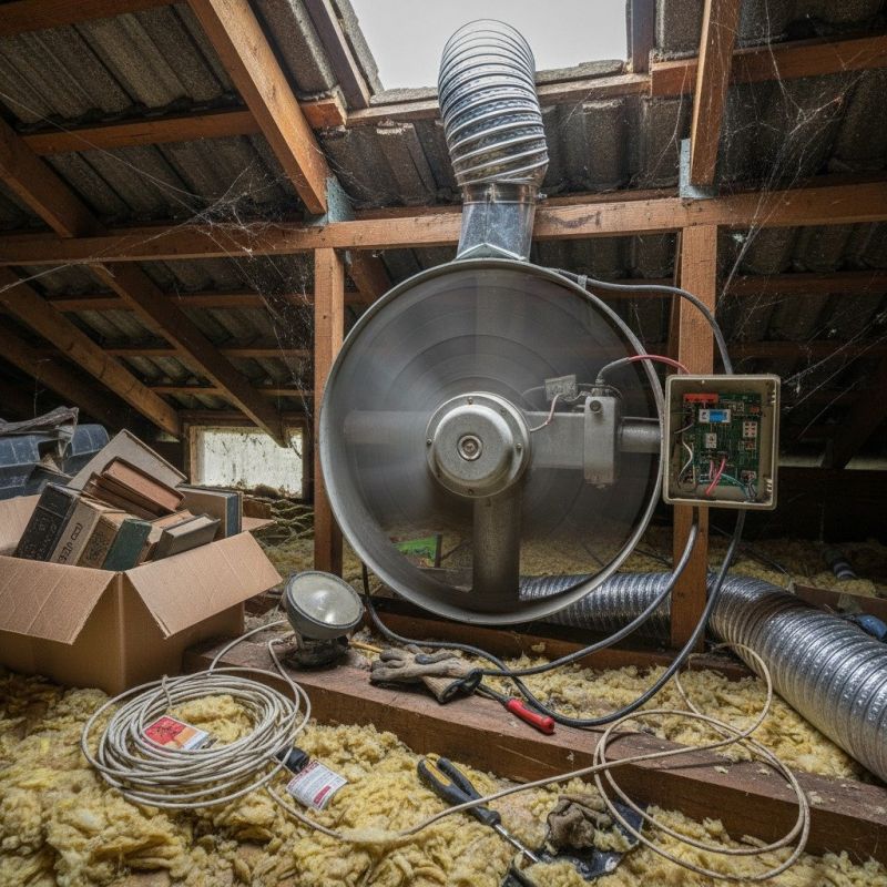 Attic Exhaust Fan Repair in Orem, UT