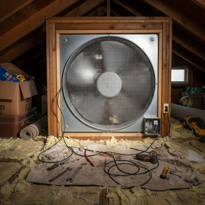Attic Exhaust Fan Repair in Orem, UT