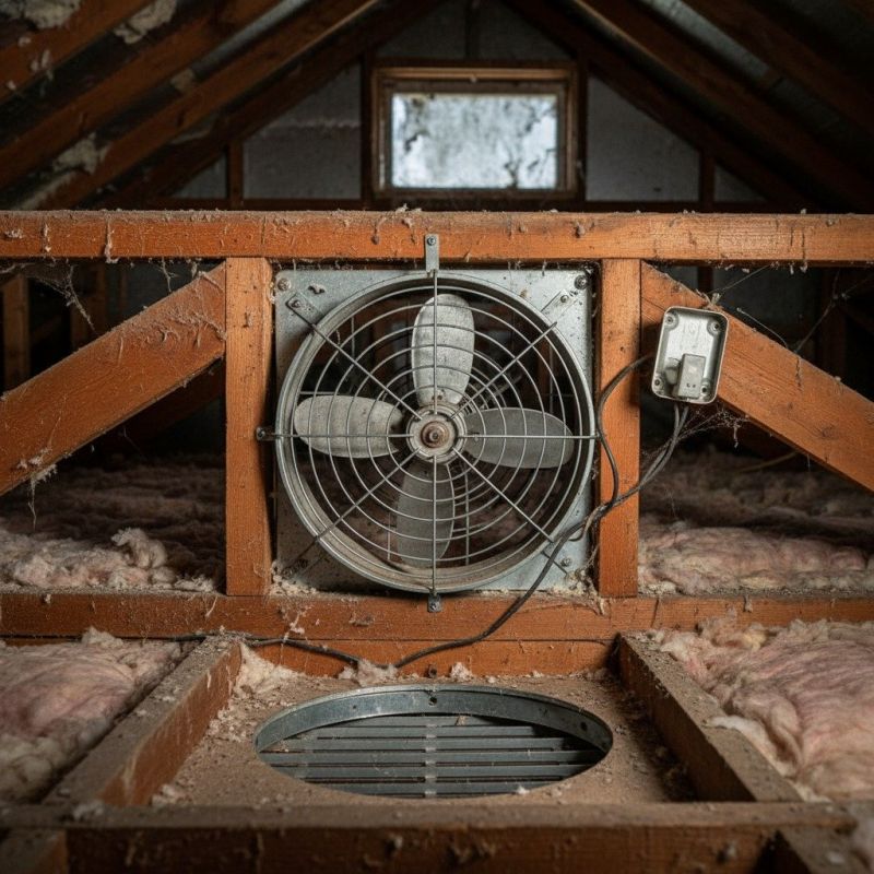 Attic Fan Installation in Provo, UT