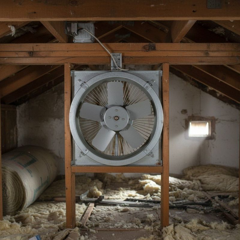 Attic Fan Installation in Heber City, UT