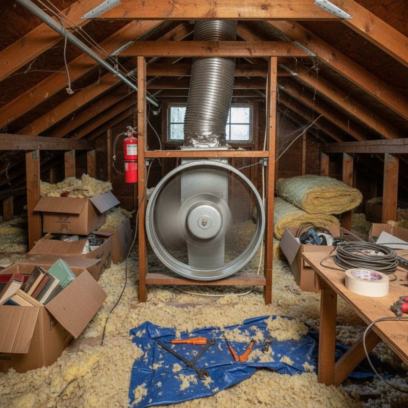 Attic Fan Repair in Heber City, UT