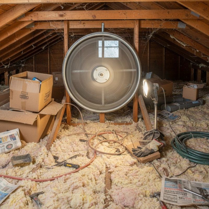 Attic Fan Servicing in Heber City, UT