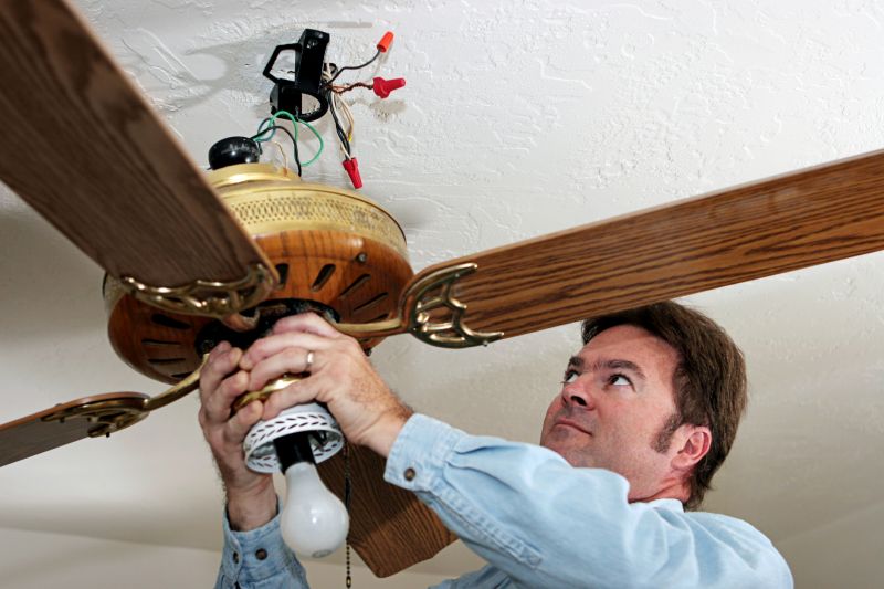 Ceiling Fan Wiring in Wilmington, NC