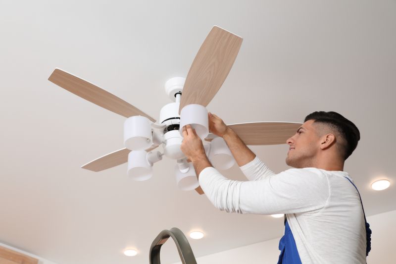 Hanging Fan Installation in Wilmington, NC
