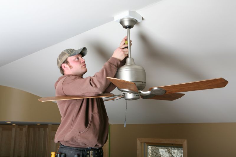 Hanging Fan Installation in Kansas City, KS